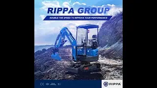 RIPPA Mini Excavator R13#chineseminiexcavator#miniexcavator