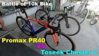 Battle of 10k Bike (Side by Side Comparison) Promax PR40 vs Toseek Chester 2