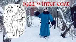 making a 1922 winter coat