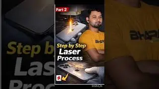 Broken iPhone Back Glass Repair ✨ | Laser Technology | Before & After #Part2 #ayatenterprise #repair