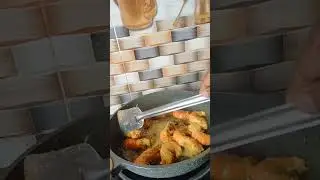 Crispy Golden Fried Praws Recipe। চিংড়ি মাছের রেসিপি। #recipe #food #cooking #fish