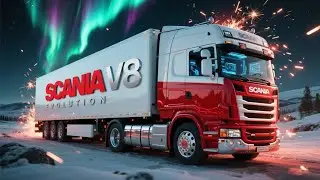 🚛 SCANIA: The Griffin's 60-Year Reign! From V8 Legend to Autonomous Future! ⚡