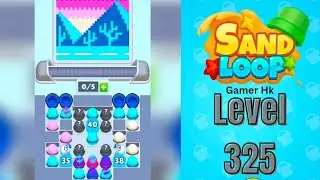 Sand loop level 325 hard level Walkthrough Solution 