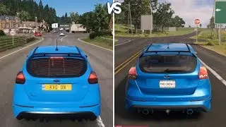 Forza Horizon 4 vs The Crew 2 - Ford Focus RS Gameplay Comparison HD