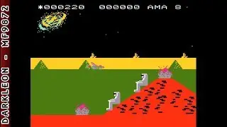 Super Cassette Vision - Nebula &copy; 1984 Epoch - Gameplay