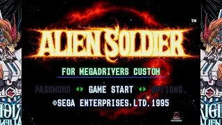 Sega Genesis HD Longplay [017] - Alien Soldier (Hard Mode, No Deaths)
