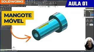 Como Fazer um Mangote no Solidworks - AULA 01 Projeto Contra Ponto