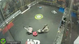 Chaos Theory vs. Final Boss [Beetleweights] - Kilobots Fight Nights @ The Ex 2018