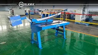 BLKMA&reg; Hand Guillotine Shearing Machine / Manual sheet metal guillotine shear machine