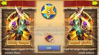 Castle Clash Double Evolving Grizzly Reaper + Gameplay