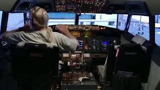 KLSAS | VATSIM AAL1 | X-Plane 12 | ZiboMod | Home Cockpit | B737