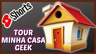 TOUR PELA MINHA CASA GEEK #shorts