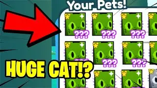 🤩I GOT the FIRST RAINBOW HUGE CAT in Pet Simulator X!