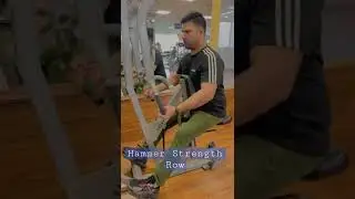 Hammer Strength Row | 💪🏋️