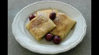 בלינצ'ס גבינה של סבתא יפה, מעולה בריא וקל Crep - sweet cheese