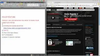 *2012* How to Make Your Games & PC Run Faster. 100% FREE