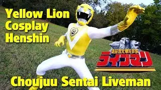 Yellow Lion Henshin (Morph)| Cosplay Recreation  | Choujuu Sentai (Super Beast Squandron) Liveman