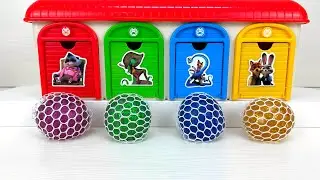 4 Fidget Balls DIY Full Process | Slime + Magic Toys Mix, Satisfying Garage ASMR at Its Best