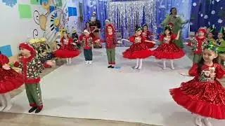 ТАНЕЦ ГДЕ-ТО НА БЕЛОМ СВЕТ ГДЕ ВСЕГДА МОРОЗ.Муз рук ТАБАССУМ.300- дет сад.Муз рук ТАБАССУМ.