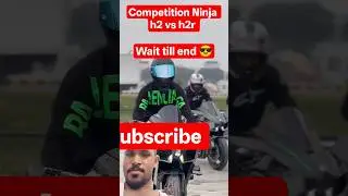 🏍️💨 H2 vs H2R Top Speed Competition 🔥 | Insane Power 😍#shorts #shortsfeed #trending #h2 #hyfly