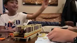 Making Breaking Bad RV Lego timelapse 
