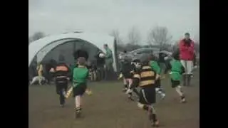 Sam Turner scores a Try for Camberley RFC