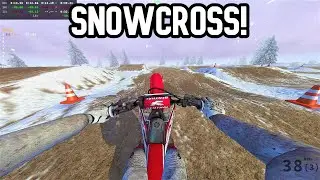 SUPERCROSS IN THE SNOW IS ACTUALLY FLOWY IN MX BIKES!