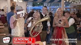 Herbstdult 2018 Sendung 1 mit Miss Regensburg Isabella Falter und BlasBrothers, Franz Rumstad
