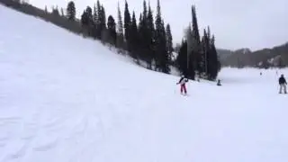 Day Four: Tackling ungroomed blue slopes