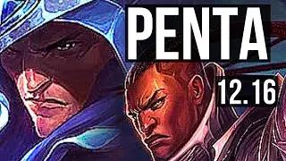 TALON vs LUCIAN (MID) | Penta, 16/4/11, 400+ games, Godlike | EUW Diamond | 12.16