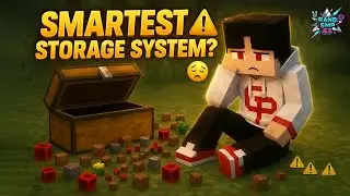 🔴 Minecraft RAND SMP S3 | The Smartest Storage System Build? | Guruji Plays