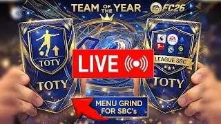 ONE TEAM of the YEAR PACKED SO FAR! LIVE MENU GRIND! FC 26