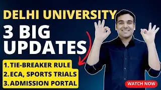 Delhi University Admission Big Update🔥 #shorts