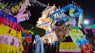 Entrada de Toritos en la Fiesta de Jacaltenango 2025