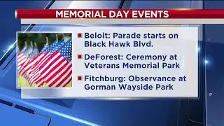 Memorial Day observances and events