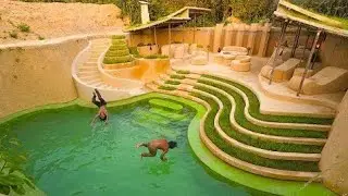 Primitive jungle Lifestyle || two boy create a new swiming pool in underground || #trending #vairal