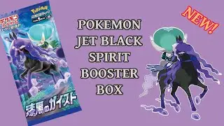 *BRAND NEW* Pokemon Jet Black Spirit Booster Box Opening