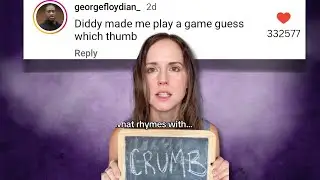 what rhymes with Crumb? - Ani Brava - Chat Music - Ani Brava Reaction 