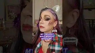Twilight Wolf Makeup makes me... 🐺 #makeup