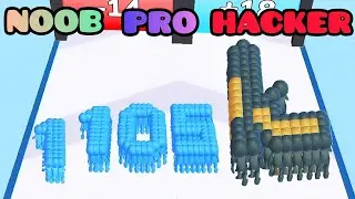 NOOB vs PRO vs HACKER in Crowd Number