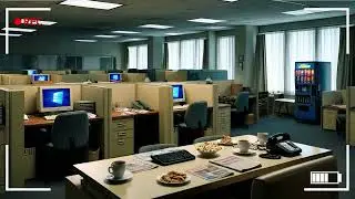 Vintage 90s Office Ambience + Lo-Fi Music | Productivity Background