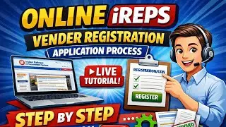 LATEST IREPS VENDOR REGISTRATION PROCESS 2025✅️ | STEP BY STEP PROCESS | RAILWAY TENDER APPLICATION