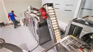 CRZ 350RO ELEKTRIK Kavurma Fırını/ Electrıcal Dry Roaster for Nuts/ Электрическая печь для жарки