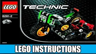 LEGO Instructions - Technic - 8281 - Mini Tractor (Alternative Model B)
