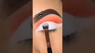 Tiranga Eye Makeup for Independence Day || #shorts #trending #eyemakeup #tiranga