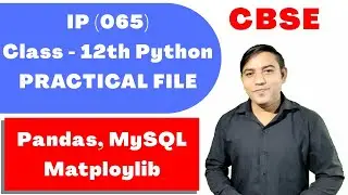 IP Practical File Class 12th 2020