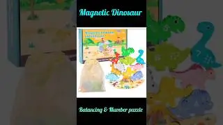 Learn Numbers 1&ndash;10 & stack #numberfun #coolmath  with Dinosaurs | Educational Toy for Toddlers