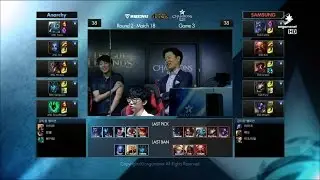ANC vs SSG Game 3 Highlights - REBELS ANARCHY vs SAMSUNG GALAXY - Week 9 LCK Champions Korea Summer