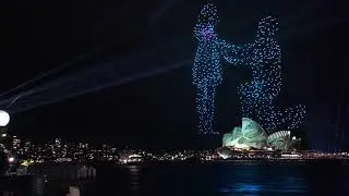 'Marry Me' Drone Show Proposal