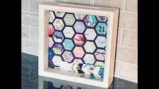 DIY Card Keepsake Shadow Box Frame